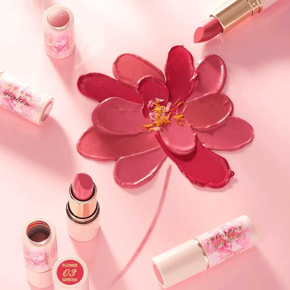 Eveline Cosmetics Flower Garden lūpų dažai 02