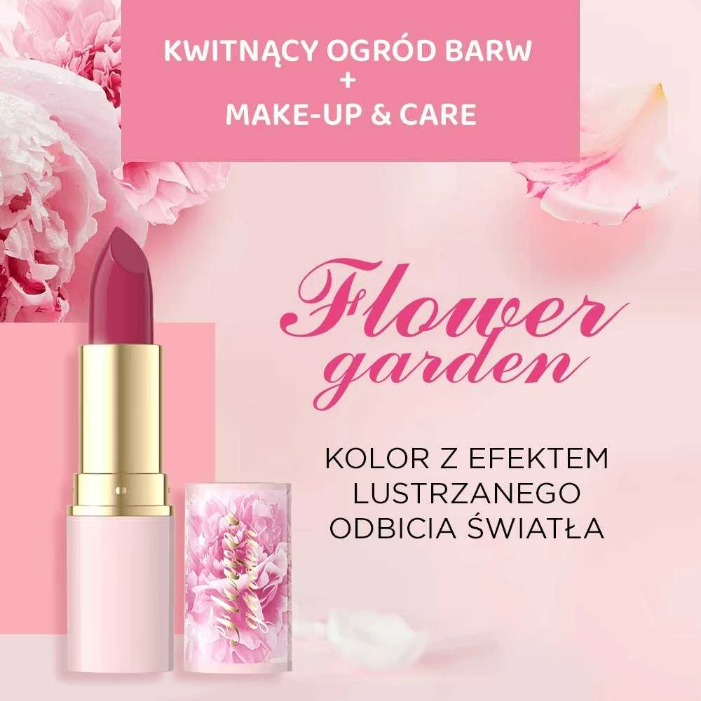Eveline Cosmetics Flower Garden lūpų dažai 02