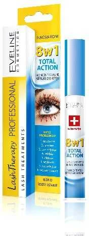 Eveline Cosmetics Eveline Total Action 8 in 1 blakstienų serumas 10ml