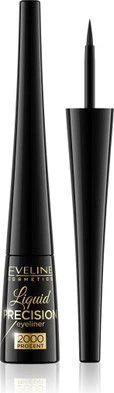 Eveline Cosmetics Eveline Liquid Precision Akių apvadas 2000 Procent Matt Juodas 3 ml