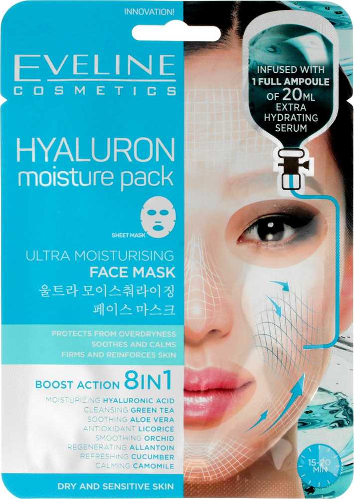 Eveline Cosmetics Maski na tkaninie, 20 ml