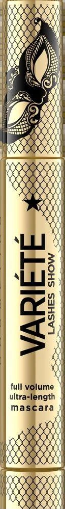 Eveline Cosmetics Eveline Variété Lashes Show Blakstienų tušas Juodas, 10 ml