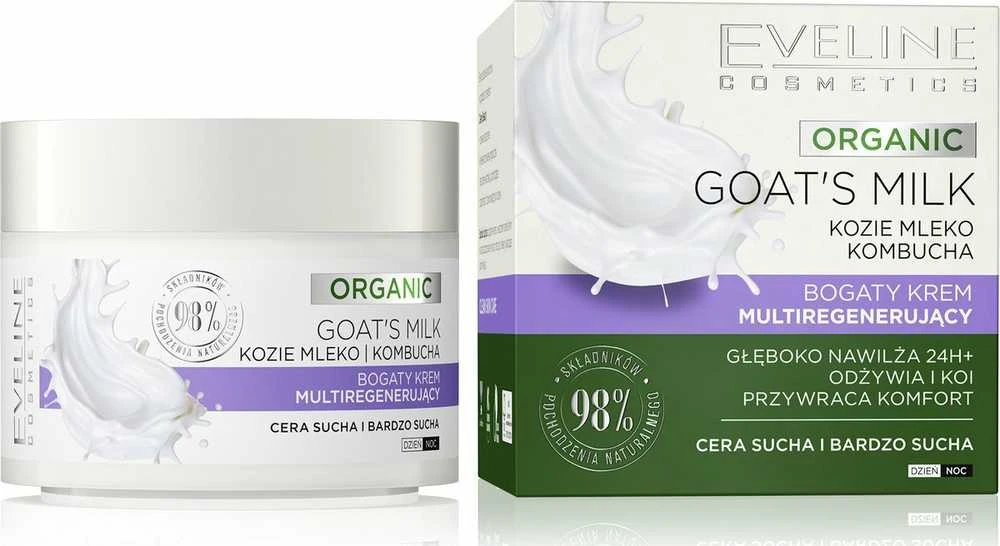 Eveline Cosmetics ekologiškas ožkos pienas, 50 ml
