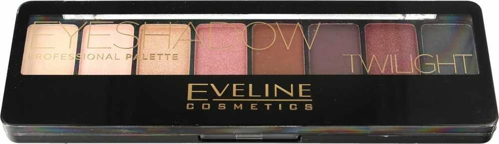 „Eveline Cosmetics Eveline Professional“ akių šešėlių paletė „02 Twilight“ 9,6 g