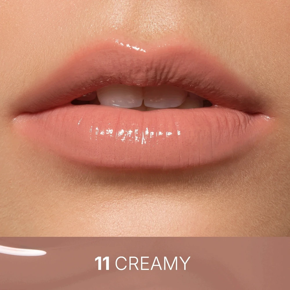 Eveline Cosmetics VinyLove Nudes długotrwała pomadka płynna su efektem winylowym 11 Creamy 4ml