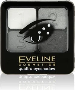 „Eveline Cosmetics Quattro“ akių šešėliai 11, 7,2 g