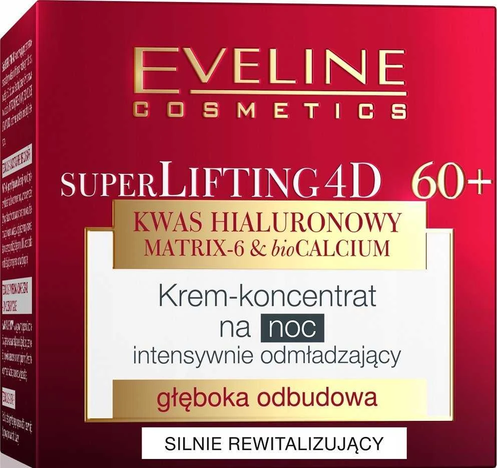 Eveline Cosmetics Super Lifting 4D 60+, 50 ml