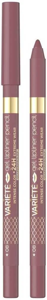 Eveline Cosmetics Variete Gel Lipliner Pieštukas 08