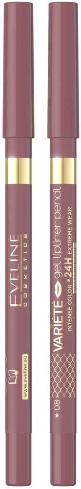 Eveline Cosmetics Variete Gel Lipliner Pieštukas 08