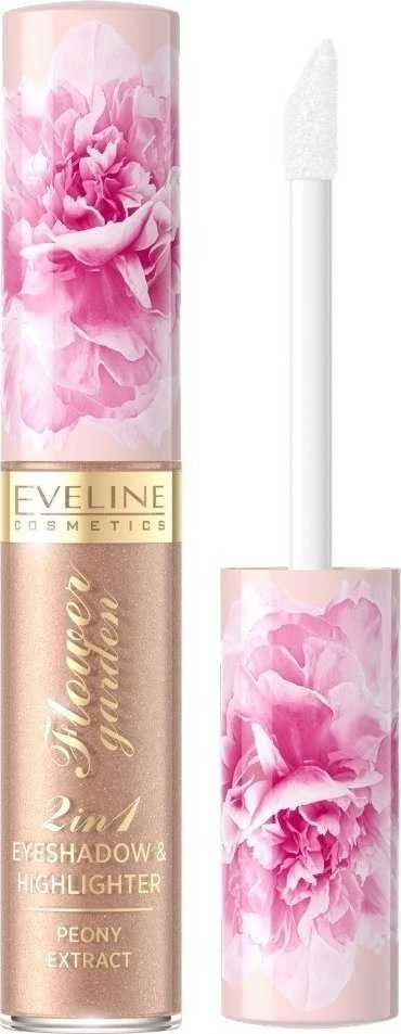 Eveline Cosmetics Flower Garden 2in1 Base & Eyeshadow 02, 6,5 ml
