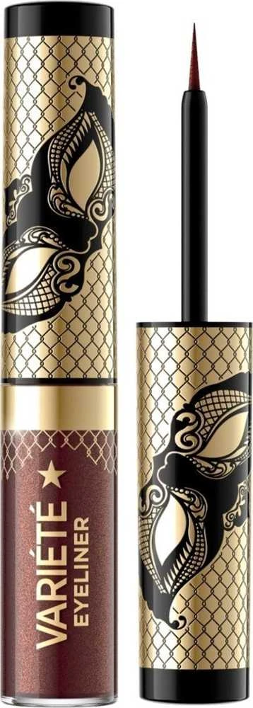 Eveline Cosmetics Variete Colored Akių apvadas 02 Shiny Brown, 4 ml