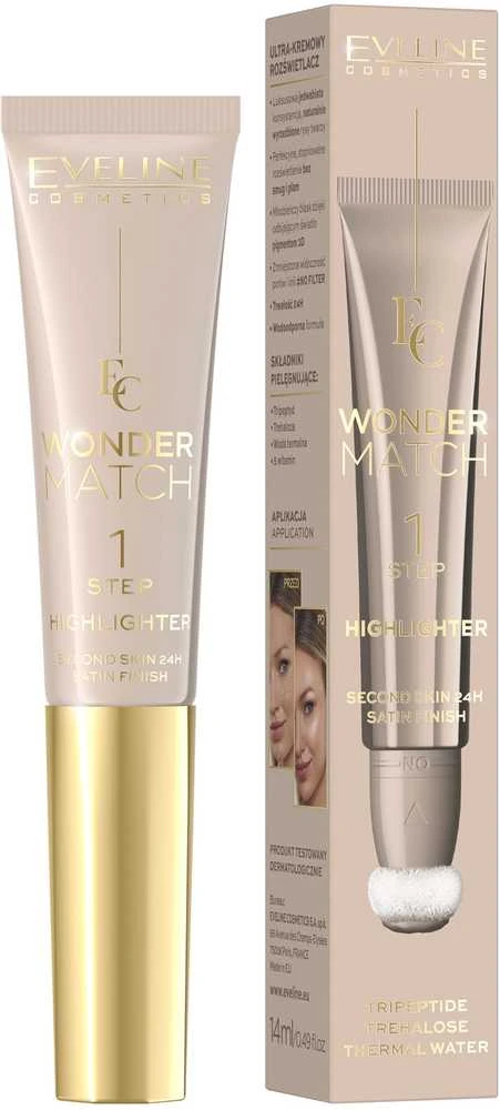 „Eveline Cosmetics Wonder Match“ akių makiažo valiklis 01, 14 ml