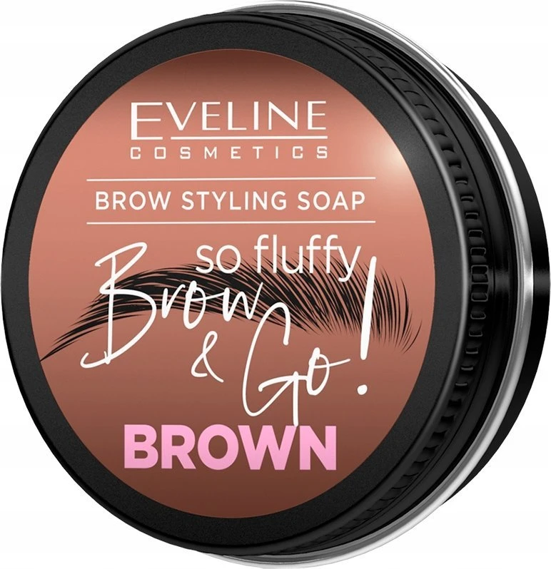 Eveline Cosmetics Brow&Go! Styling Soap Brown, 25 g