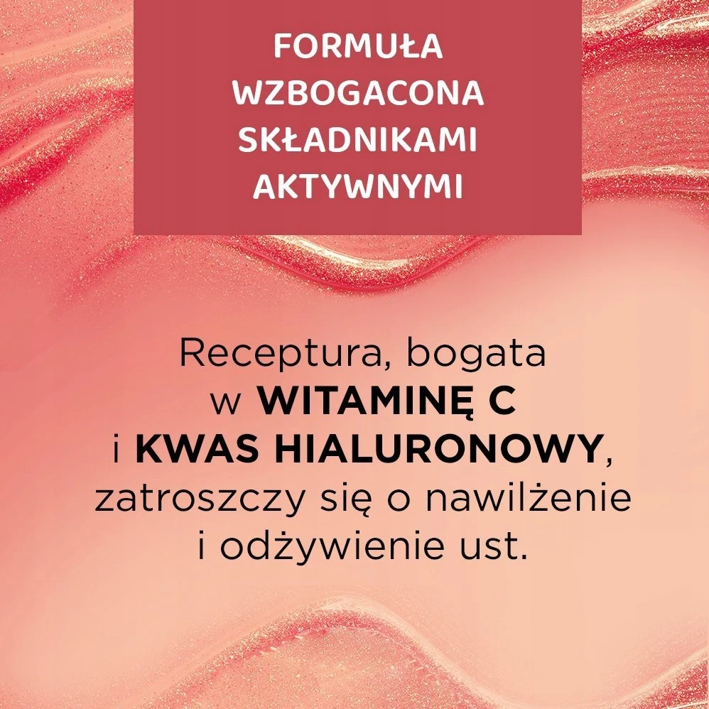 Eveline Cosmetics Diamond Glow Lip Luminizer viršutinis sluoksnis 12 su auksinėmis dulkėmis, 4,5 ml
