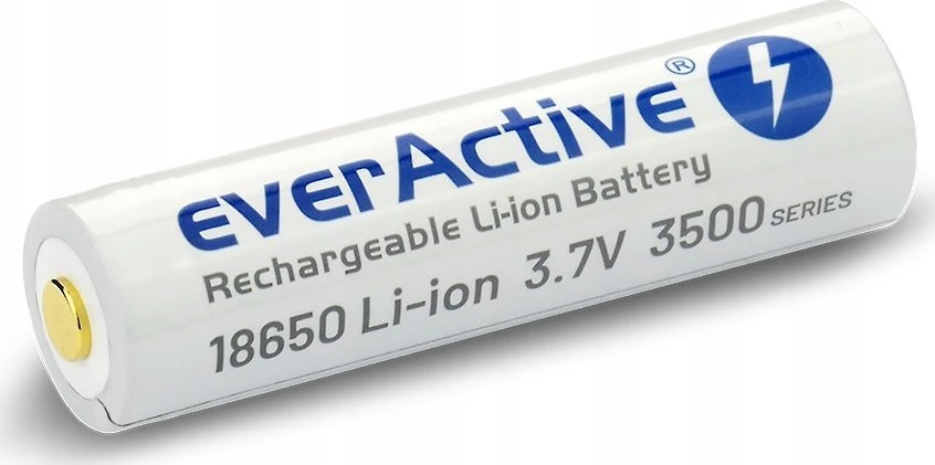 everActive USB įkraunamas 18650 3,7V 3500mAh akumuliatorius su PCM