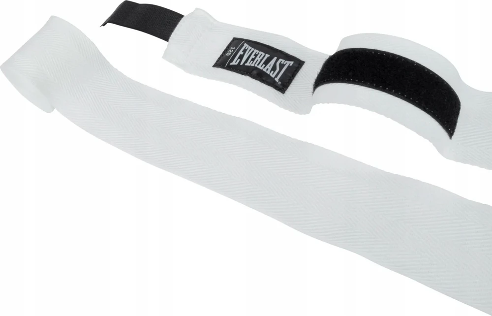 Everlast Bokso įtvarai, balti, kvėpuojantys, tvirti, 305 cm