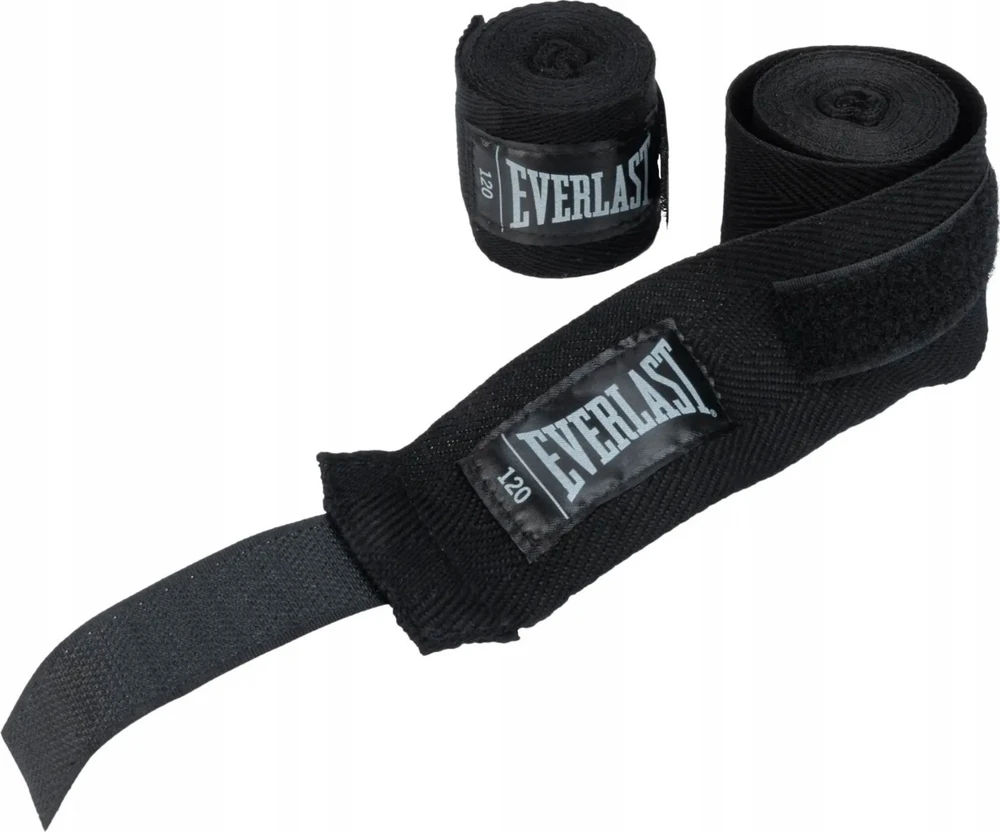 Everlast Bokso įtvarai, juodi, kvėpuojantys, tvirti, 305 cm