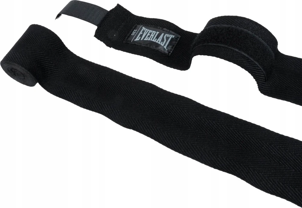 Everlast Bokso įtvarai, juodi, kvėpuojantys, tvirti, 305 cm