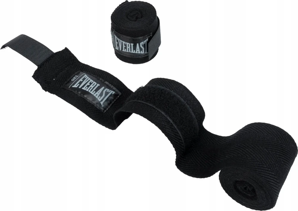 Everlast Bokso įtvarai, juodi, kvėpuojantys, tvirti, 305 cm