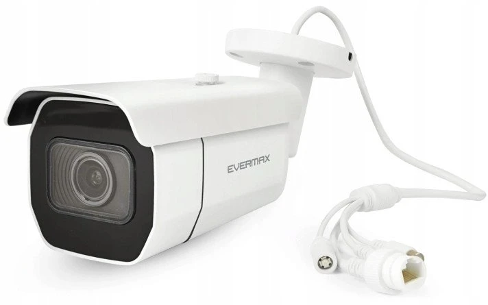 EVERMAX IP kamera EVERMAX EVX-IP5ZB02-IR-Ai-W IP kupolinė kamera balta 5Mpx 2.7-13.5mm IR 60m AI IP67 mikrofonas