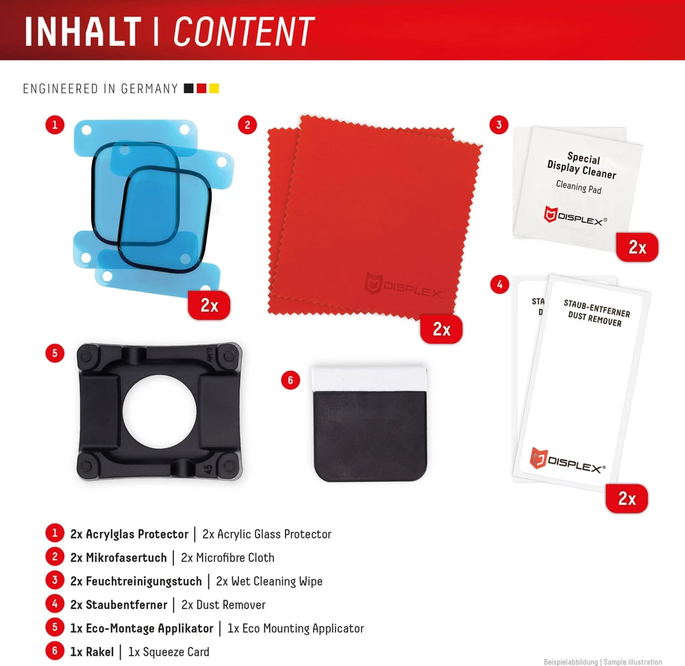 Išmanusis laikrodis E.V.I. DISPLEX WATCH GLASS FC APPLE