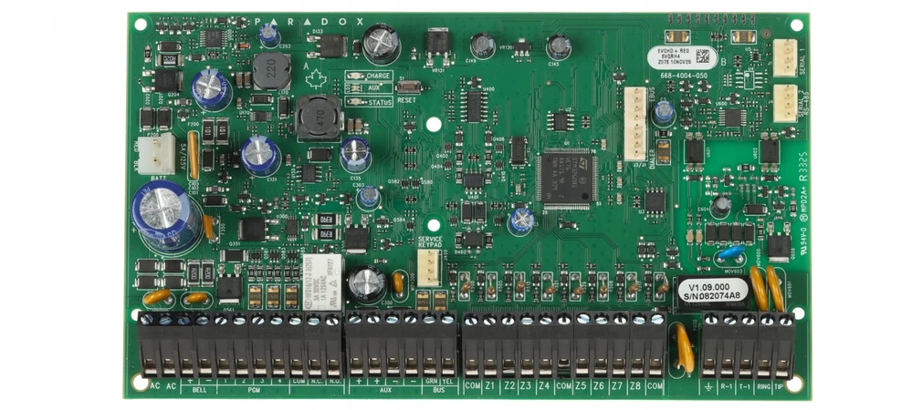 SIGNALIZACIJOS CENTRALĖS PLOKŠTĖ EVOHD+-E9R PARADOX