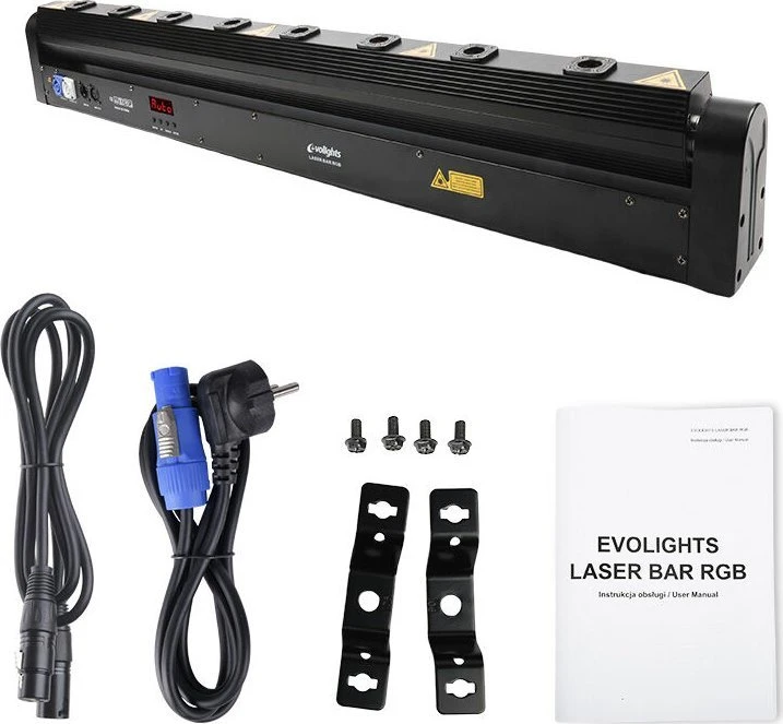 Carruzzo EVOLIGHTS LASER 3W RGB professional stage axles