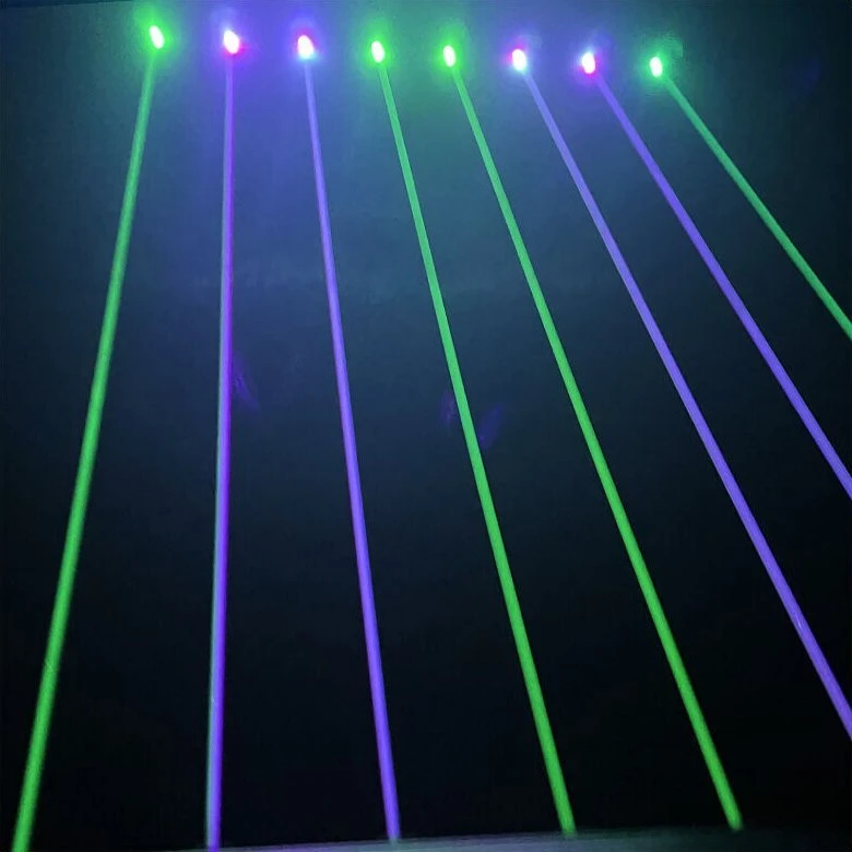 Carruzzo EVOLIGHTS LASER 3W RGB professional stage axles