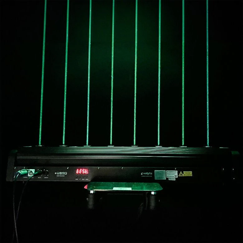 Carruzzo EVOLIGHTS LASER 3W RGB professional stage axles