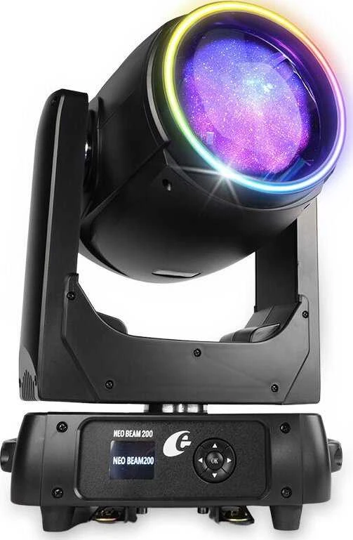 „Carruzzo EVOLIGHTS NEO BEAM“ judanti galva su LED prožektoriumi
