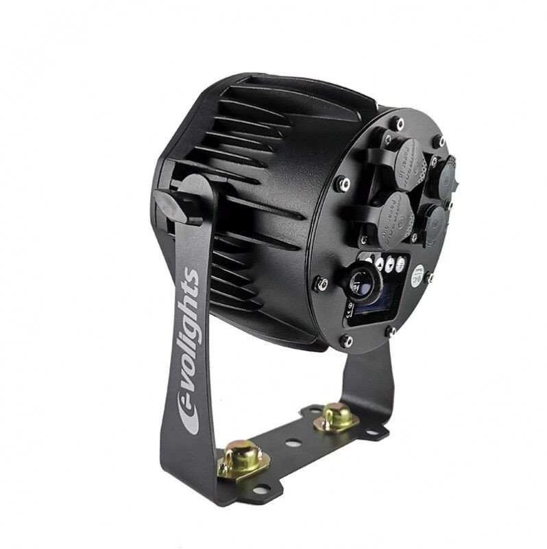 „Carruzzo Lighting EVOLIGHTS GLACIER 7 LED PAR 7x10W RGBWA-U“