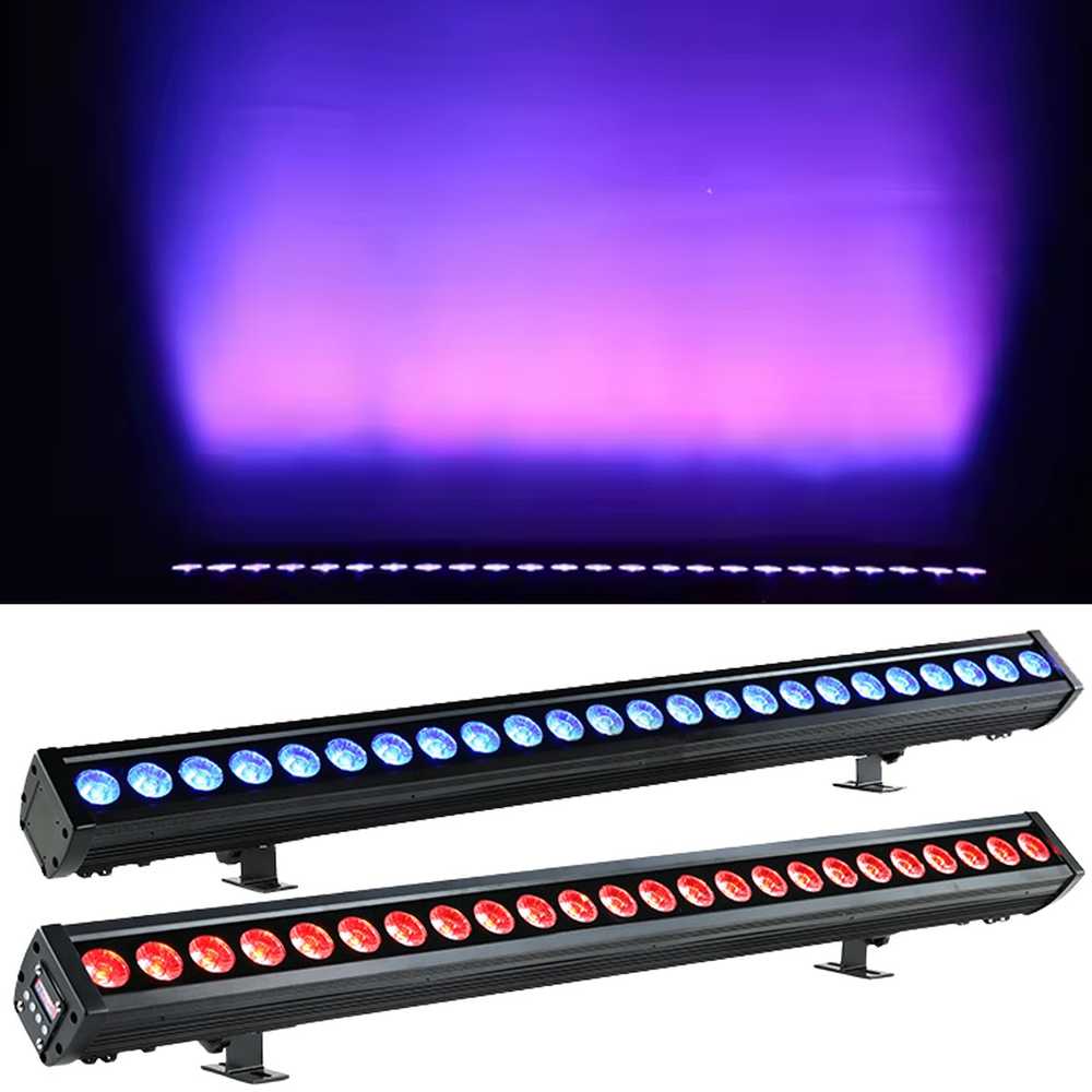 EVOLIGHTS GLAZE BAR 24x4W RGBW IP65 apšvietimo juosta