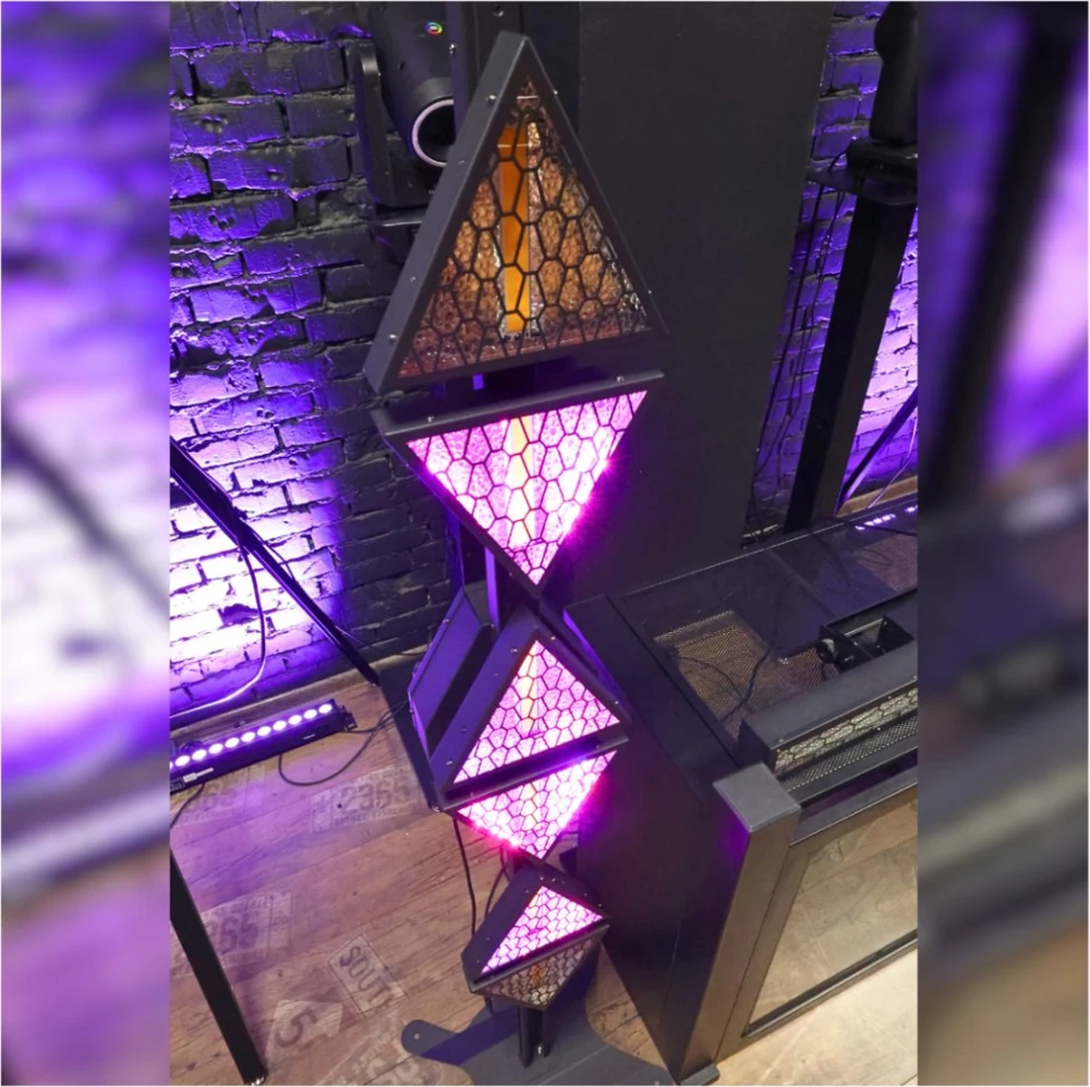 EVOLIGHTS LUMEN ONE 6x60W WW + 96x0.5W RGB LED