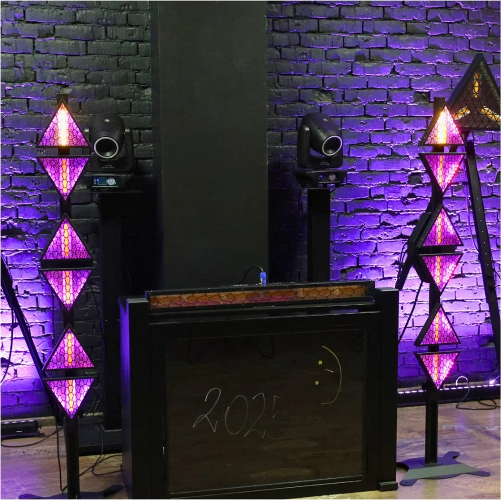 EVOLIGHTS LUMEN ONE 6x60W WW + 96x0.5W RGB LED