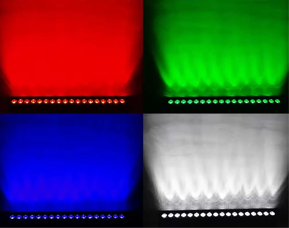 Carruzzo EVOLIGHTS PIXEL BAR 18x10W RGBW apšvietimo juosta