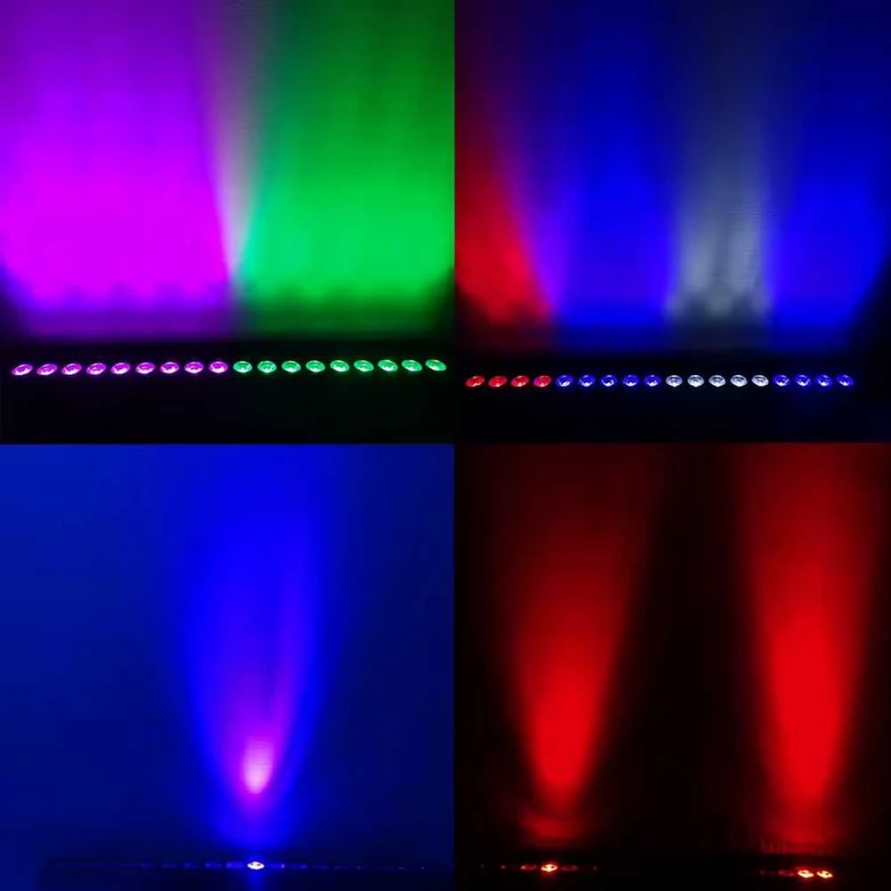 Carruzzo EVOLIGHTS PIXEL BAR 18x10W RGBW apšvietimo juosta