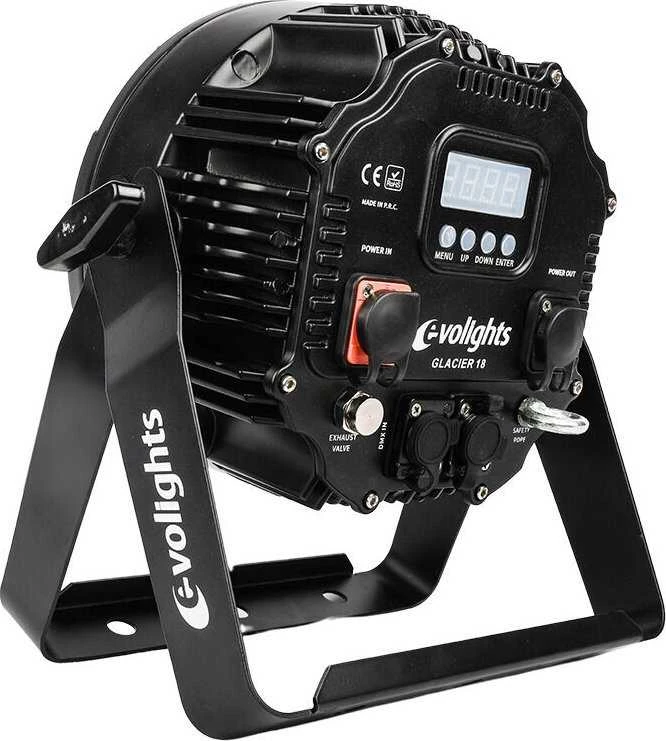 EVG lauko PAR reflektorius EVOLIGHTS GLACIER 18