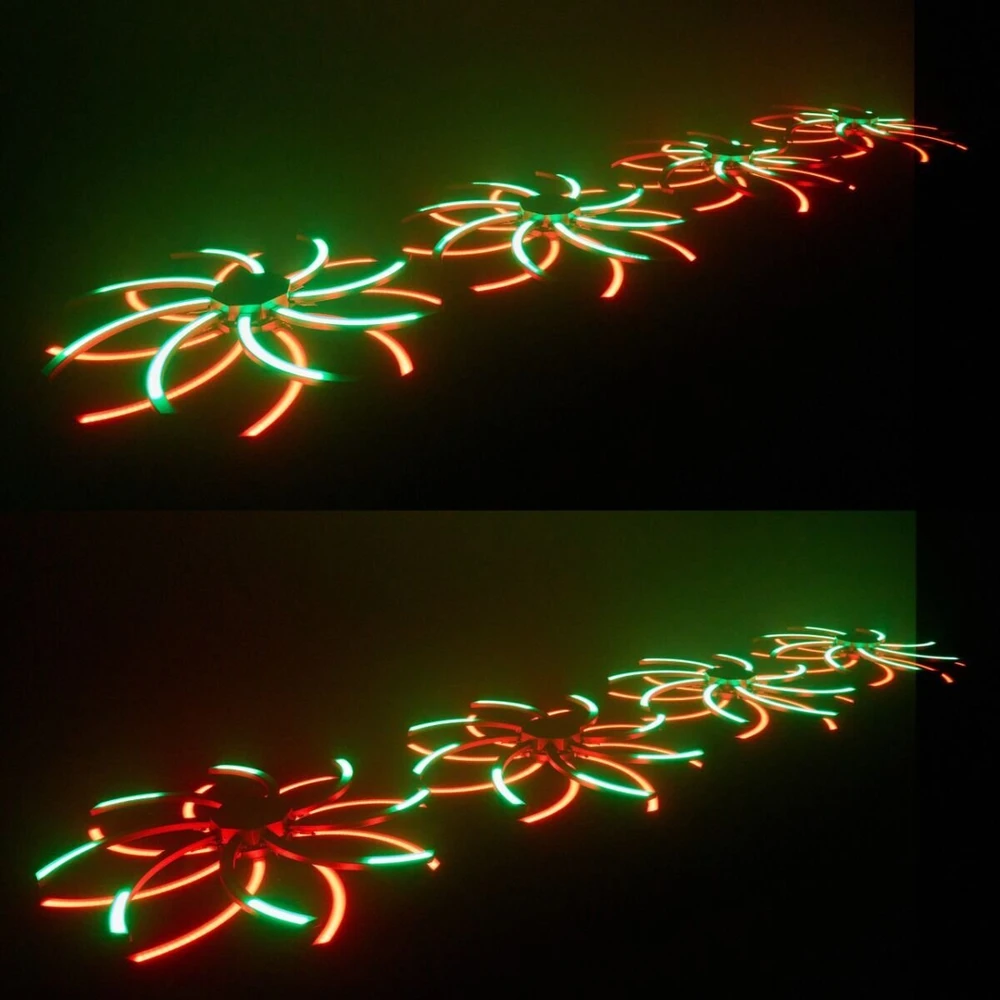 EVOLIGHTS VORTEX judantis DMX šviesos efektas