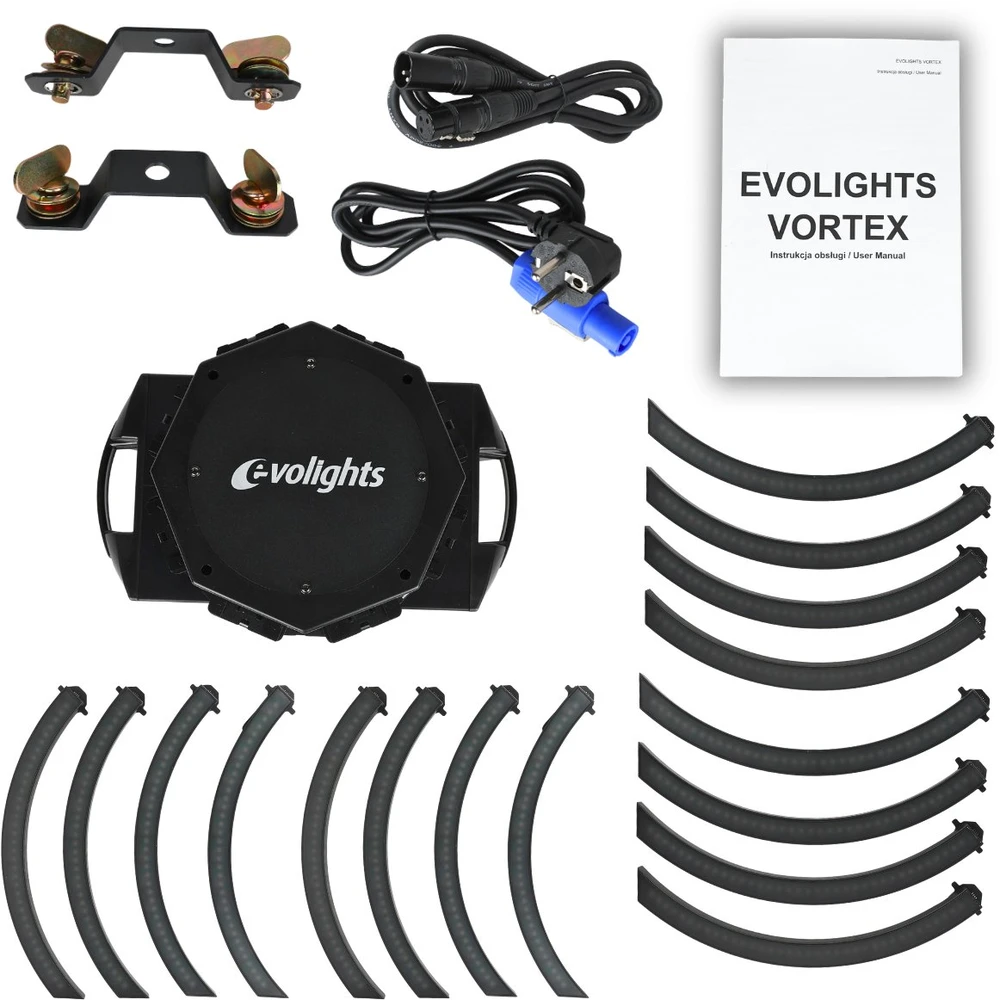 EVOLIGHTS VORTEX judantis DMX šviesos efektas