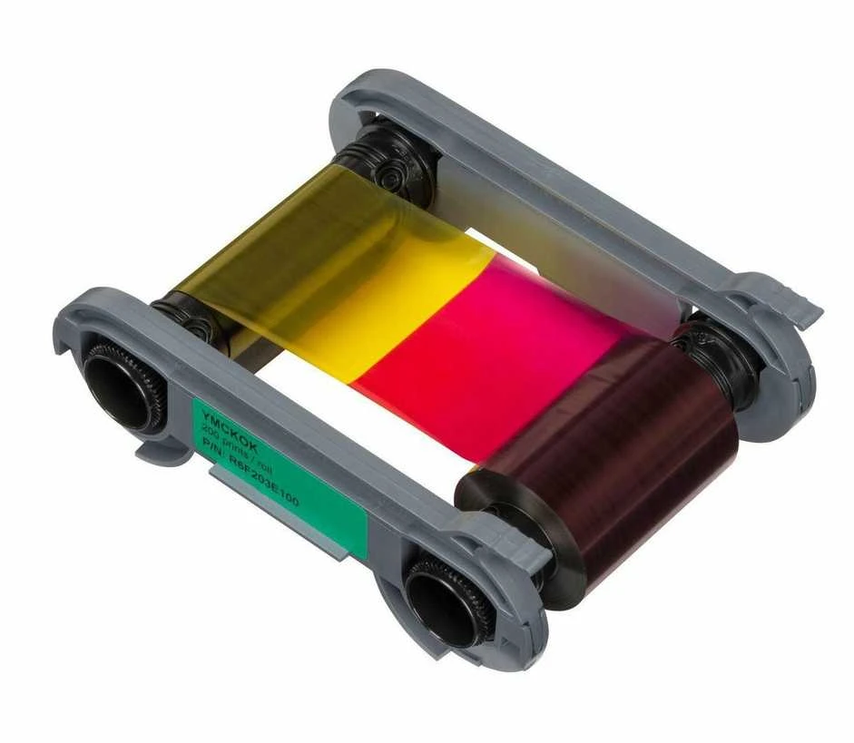 EVOLIS dvipusė juostelė, spalva Primacy2, 200 kortelių, YMCKO-K