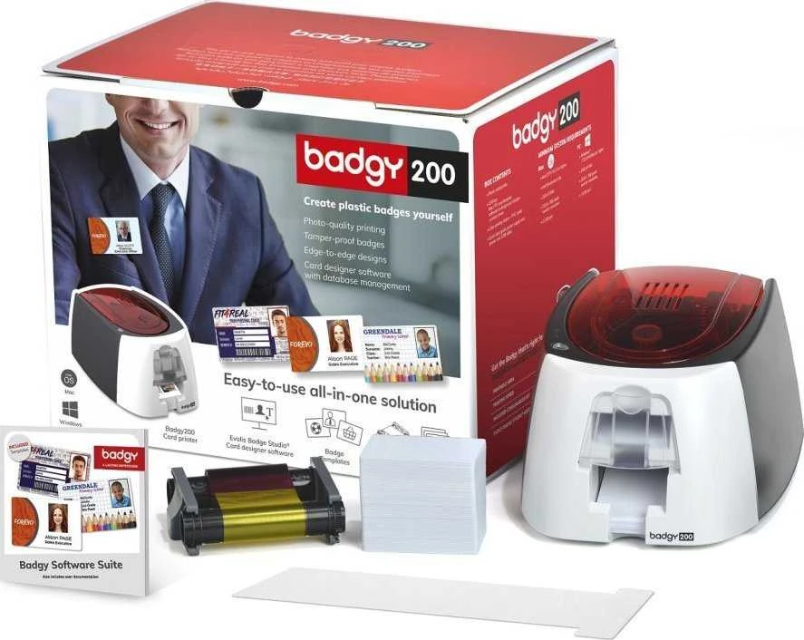 Spausdintuvas 12424 Evolis Badgy 200 USB