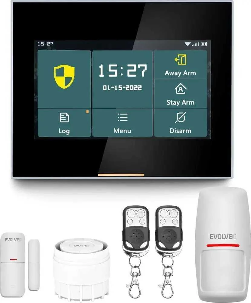 „Evolveo Alarmex Pro“ – išmanioji belaidė signalizacija su „Wi-Fi“ / GSM ryšiu