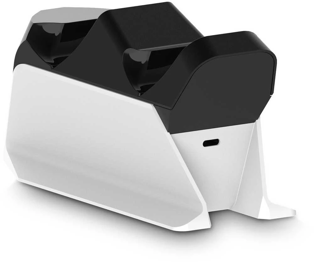 „EVOLVEO DockCharge“, įkrovimo bazė ir stovas dviem PS5 valdikliams