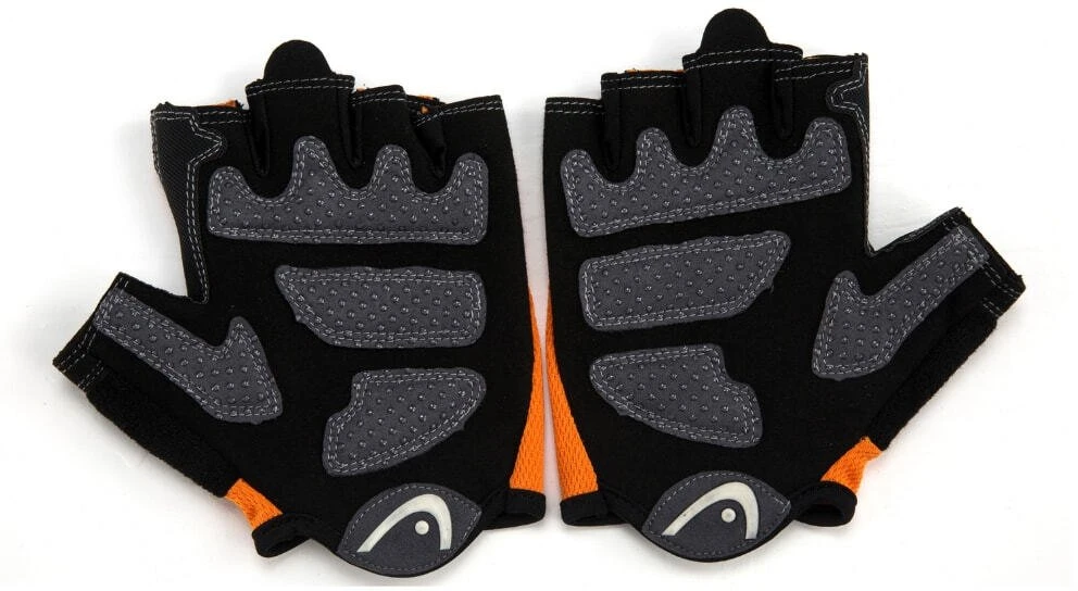 Evolveo HEAD Fitness rękawiczki L, juoda-oranžinė (HA104-L)