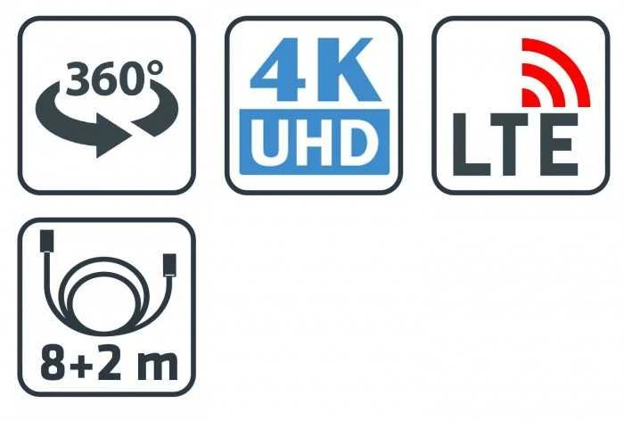 EVOLVEO Jade 3, aktyvi lauko antena FM/DAB+/DVB-T2, LTE, 4G, 5G filtras