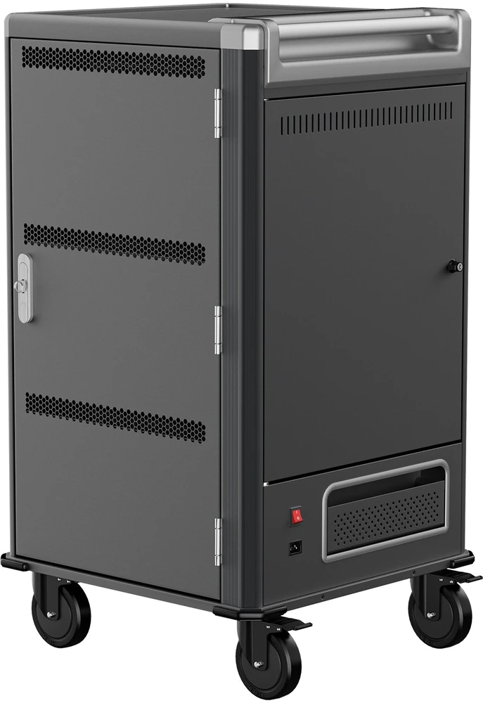 Ewent EW1700 portable device management cart/cabinet Juodas, Pilkas