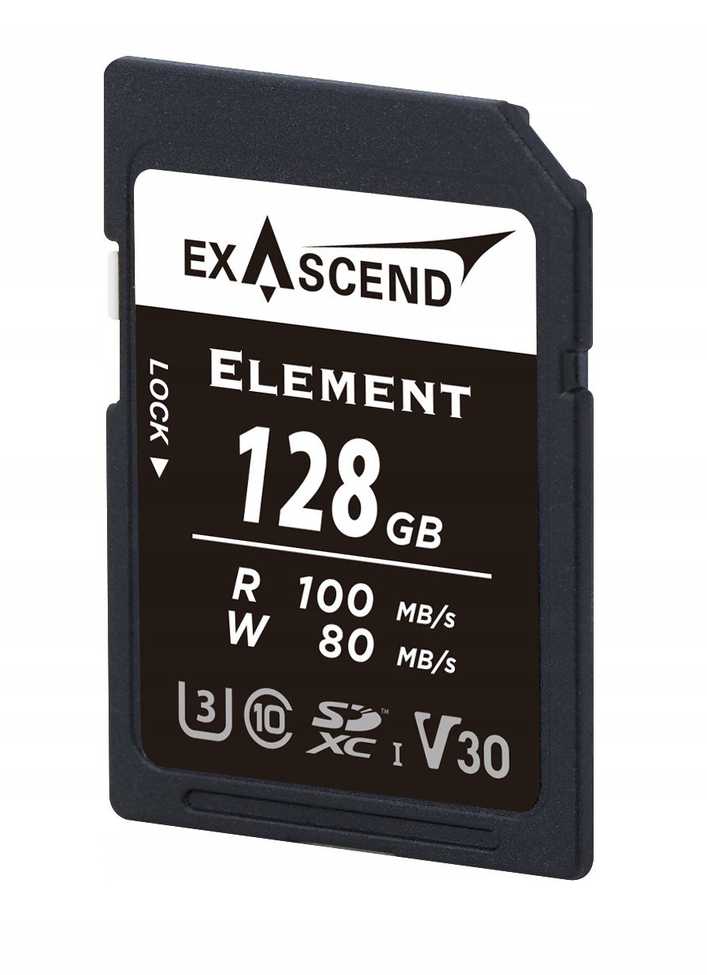 ExAscend Element 128GB UHS-I V30 atminties kortelė (EX128GSDA1)