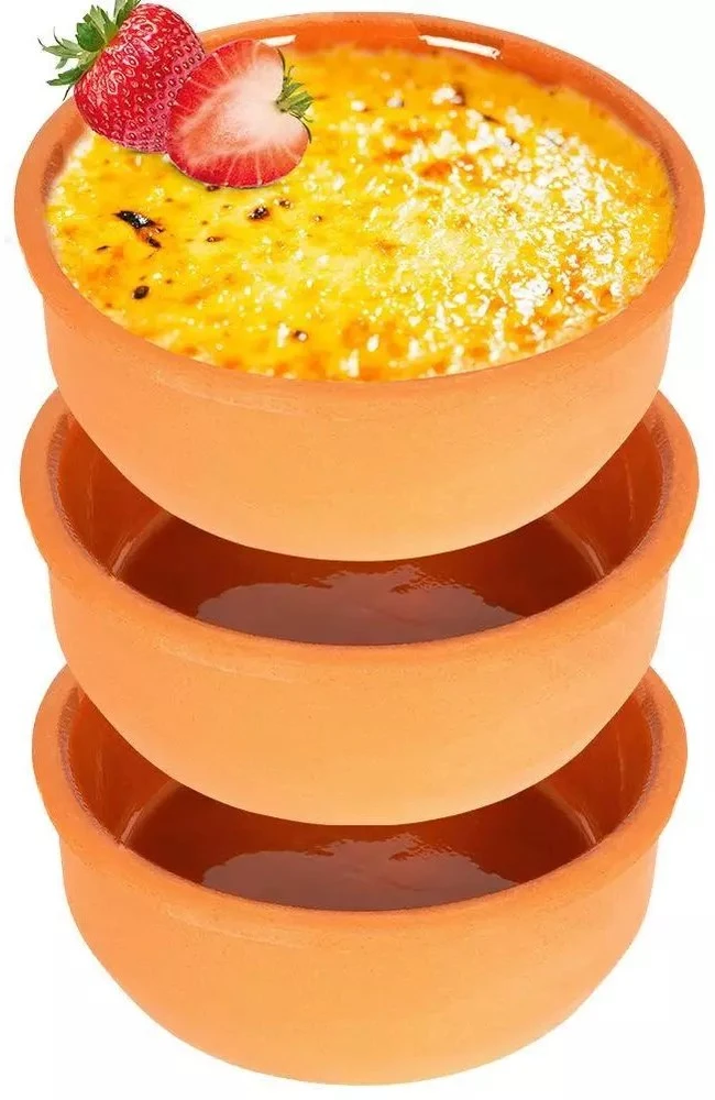 Excellent Houseware Keraminiai ramekinai 12 cm, 200 ml, 3 vnt.