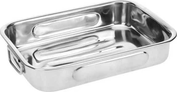 Excellent Houseware Kepimo indas plieninė stačiakampio formos 3 vnt.