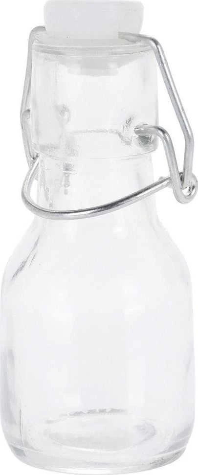 Excellent Houseware Butelis su kamščiu stiklinė 75 ml
